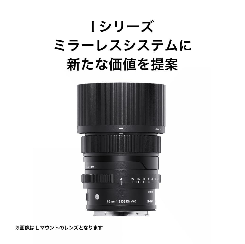 Amazon.co.jp: シグマ(Sigma) レンズ 65mm F2 DG DN Sony ソニー E  