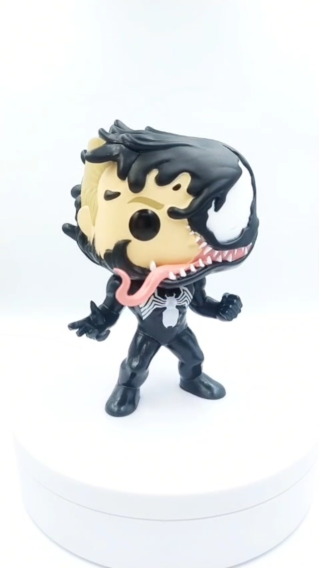 Funko Pop! Bobble: Marvel: Marvel Venom: Venom Eddie Brock- Figura de Vinilo Coleccionable - Idea de Regalo - Mercancia Oficial - Juguetes para Niños y Adultos - Comic Books Fans : Venom
