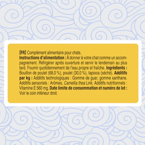 INABA Bouillon Churu - bouillon pour chats - recette de snacks au poulet - récompenses contenant des protéines animales, sans céréales, conservateurs, colorants, citron vert, 1 x 40 g - Image 6