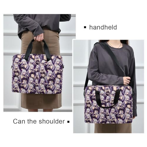Bolsa cruzada para laptop 15.6" con asa y correa miniatura 2