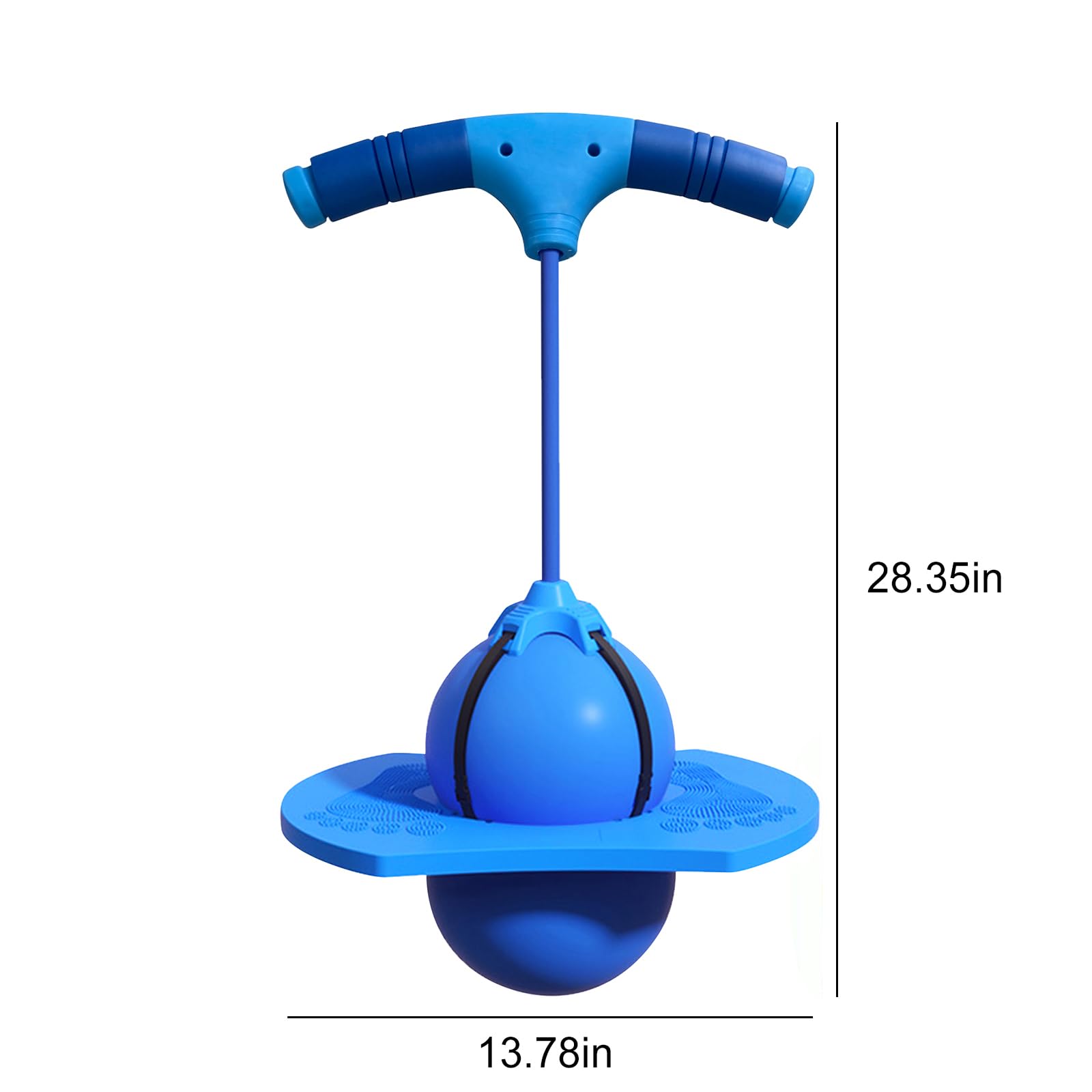 Pogo Jumper z uchwytem i pompką Bounce Jump Trick Board do