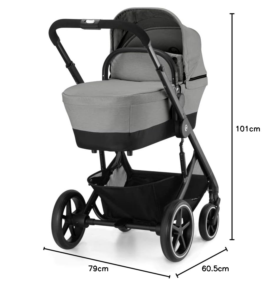 CYBEX Gold Balios S 2 en 1 Pliable à une Main Gris tourterelle 22 kg