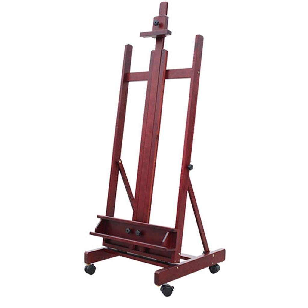 NGDFGR Easel Multi-Function Easel Display Stand Studio Teaching Floor Professional Easel Place Whilst Ing Elegant Versatile Table Wheel Drawing Board,