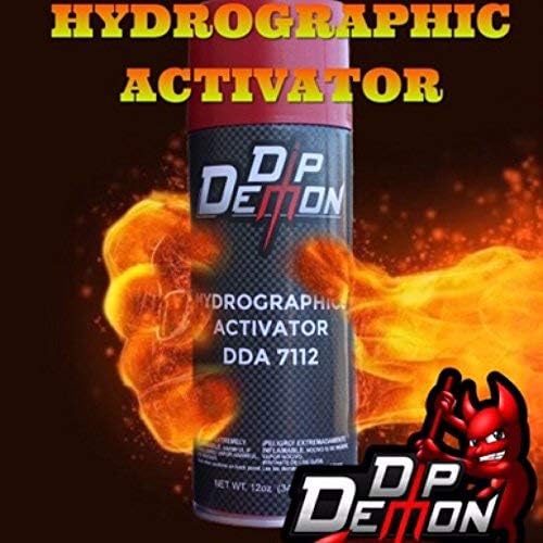 Hydrographic Film - DIP Demon Super Sized 16 Oz Aerosol Spray Can Hydro Graphic Water Transfer Activator Hydro Dip Dipping