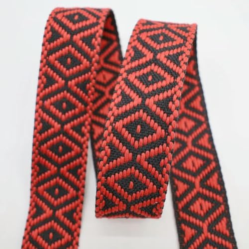 Nastro In Pizzo Jacquard Da 5 Iarde, 10/25/40 Mm, For Cucire - Foto 4