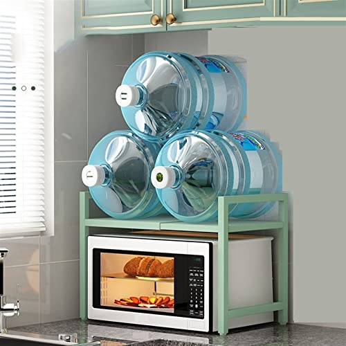 Chariot de cuisine extensible pour micro-ondes avec étagères modulables - 3