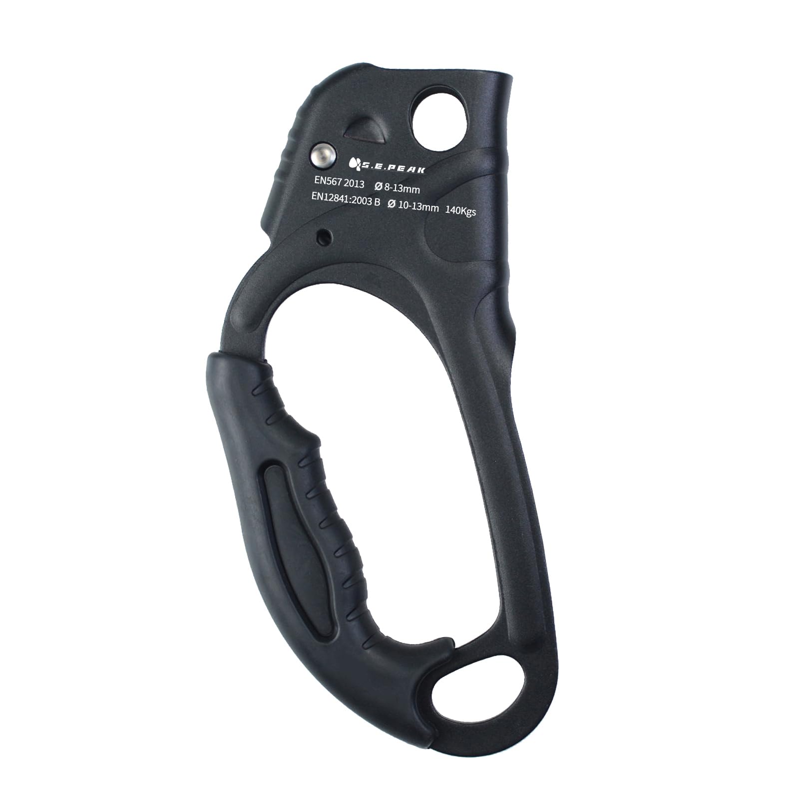 Hand Ascender For Climbing & Arborist Work - Fits 8~13mm Rope - Lightweight & Durable