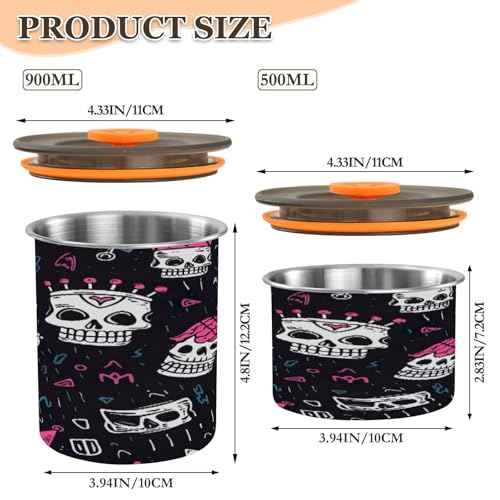 Envase para café ATTX inoxidable 30oz con tapa hermética miniatura 2