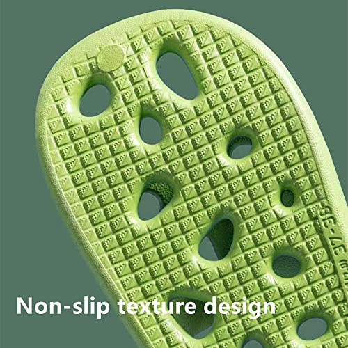 Women's & Men's Cozy Indoor Slippers, Quick Drying Pool Slides, Beach Sandals with Drain Holes, Massage Shower Bathroom Non-Slip Slippers4