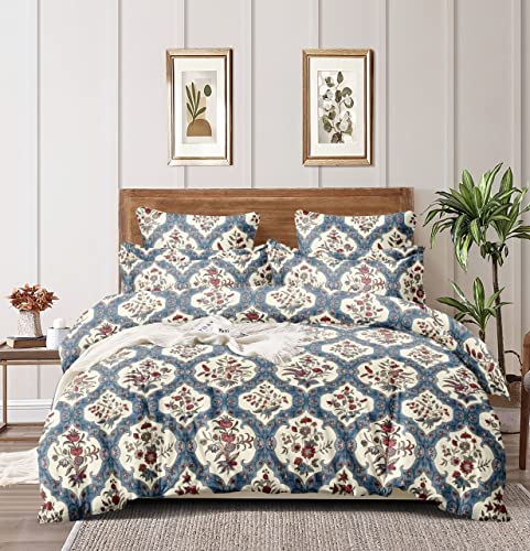 Image of Super Soft All Round (Elastic Fitted) Single Bed Bedsheet with 1 Pillow Cover- 4 Feet x 6 Feet - 48 Inches x 72 Inches x 6 Inches-Single