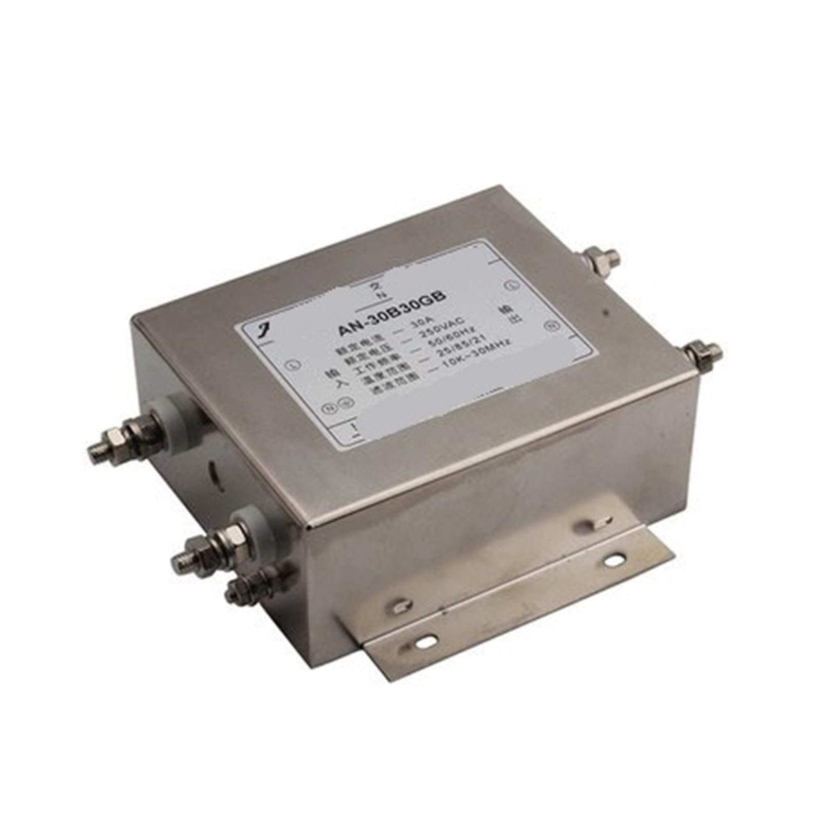 Filtre de puissance monophasé AN-80A4GB résout les pannes de courant et surchauffes 80A
