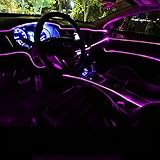 luz interior coche no enciende ★ 【Luz ambiental interior del coche de fibra óptica con control remoto RGB】 La conexión Bluetooth le permite jugar con 16 millones de colores, configurar el modo de escenas múltiples a través de la aplicación "HappyLighting". Más funciones como parpadeo, configuración del temporizador, sincronización de música están listas para que las explore. Accesorio universal para cualquier modelo de automóvil, con voltaje de salida de 12 V, no es necesario modificar el cableado.