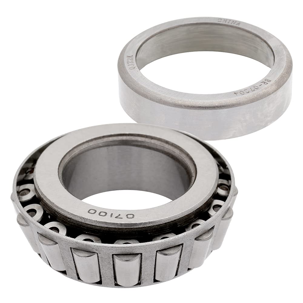SET15 - Cone: 07100 Race: 07204 Tapered Roller Bearing 1 x 2.047 x 0.591 (ID x OD x W) | 25.4 mm x 51.994 mm x 15.011 mm (ID x OD x W) Wheel, Axle, Transfer Case Output Shaft Bearings