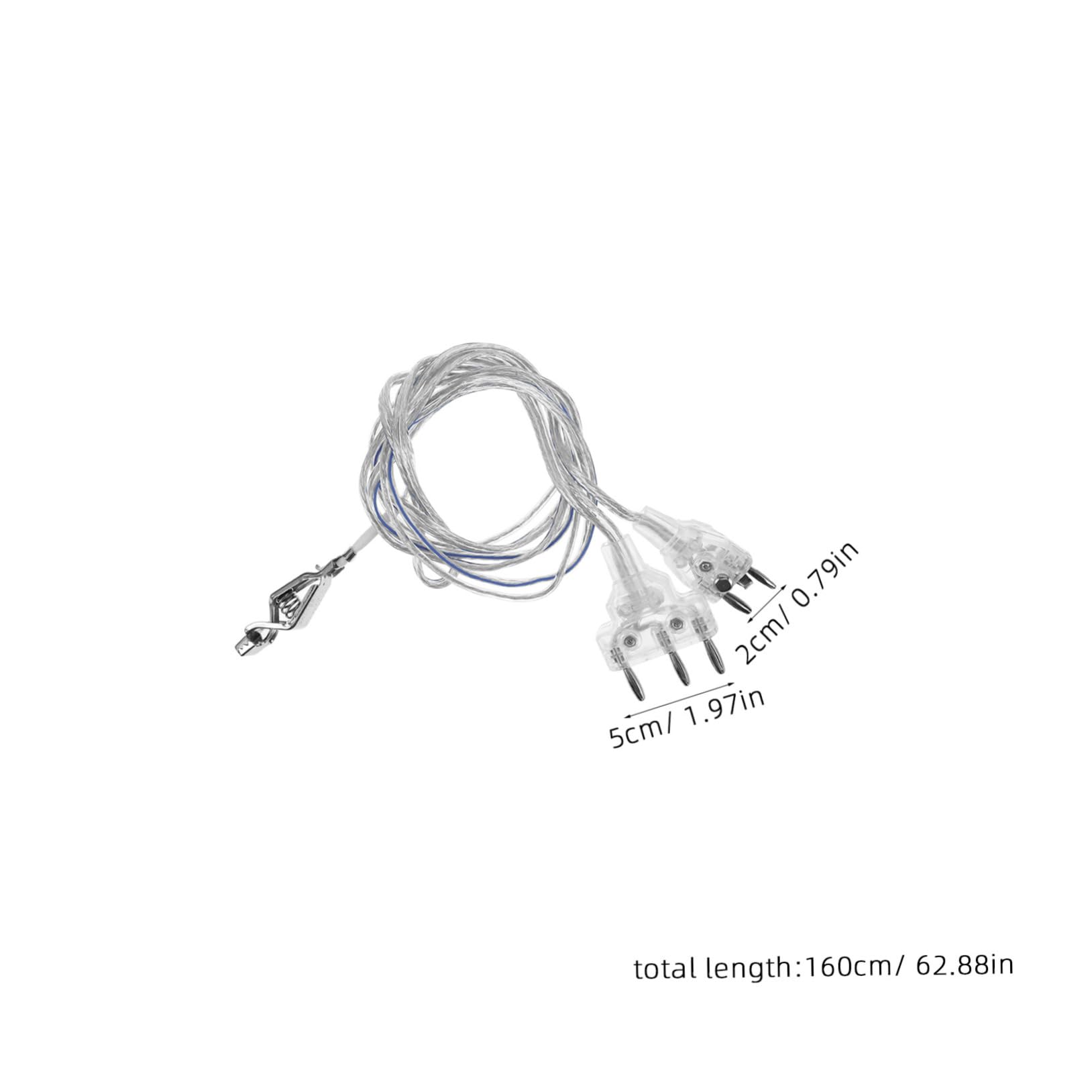 HONMEET Fencing Accessory Foil Hand Wire Portable Fencing Foil Cable High Conductivity for Competition