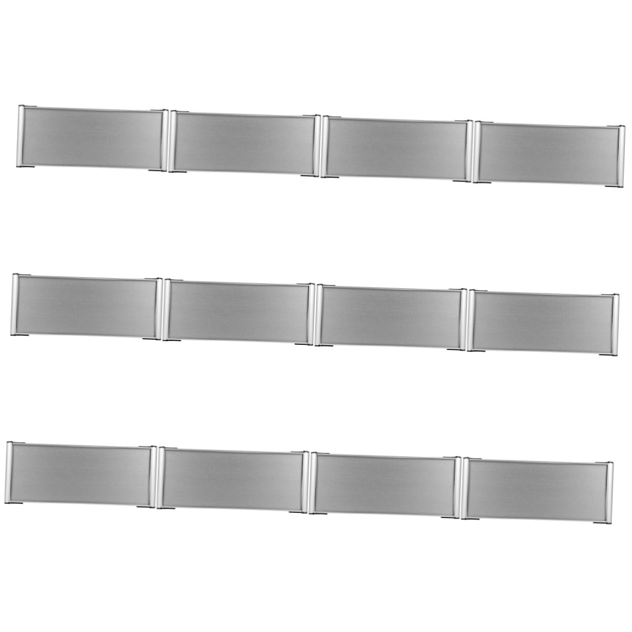 12piezas Placa De Nombre De De Personalizable Para Puerta Letrero De Doble Cara Para Identificación De Negocios y