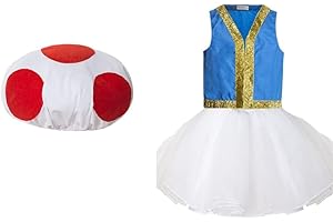 Adorable Mushroom Costume Toad Female Version Costume