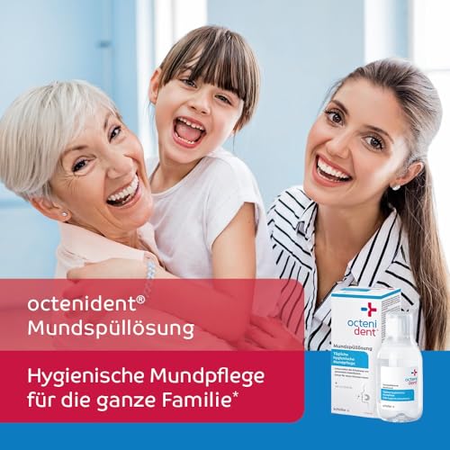 octenident Mundspüllösung - Hygienische Mundpflege für die ganze Familie, 250 ml Lösung – Bild 3