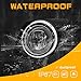 Fog Lights Compatible With RAV4 2009-2012, 1 Pair Front Bumper Lights with Bezels and H11 12V 55W Bulbs included Switch and Wiring kit