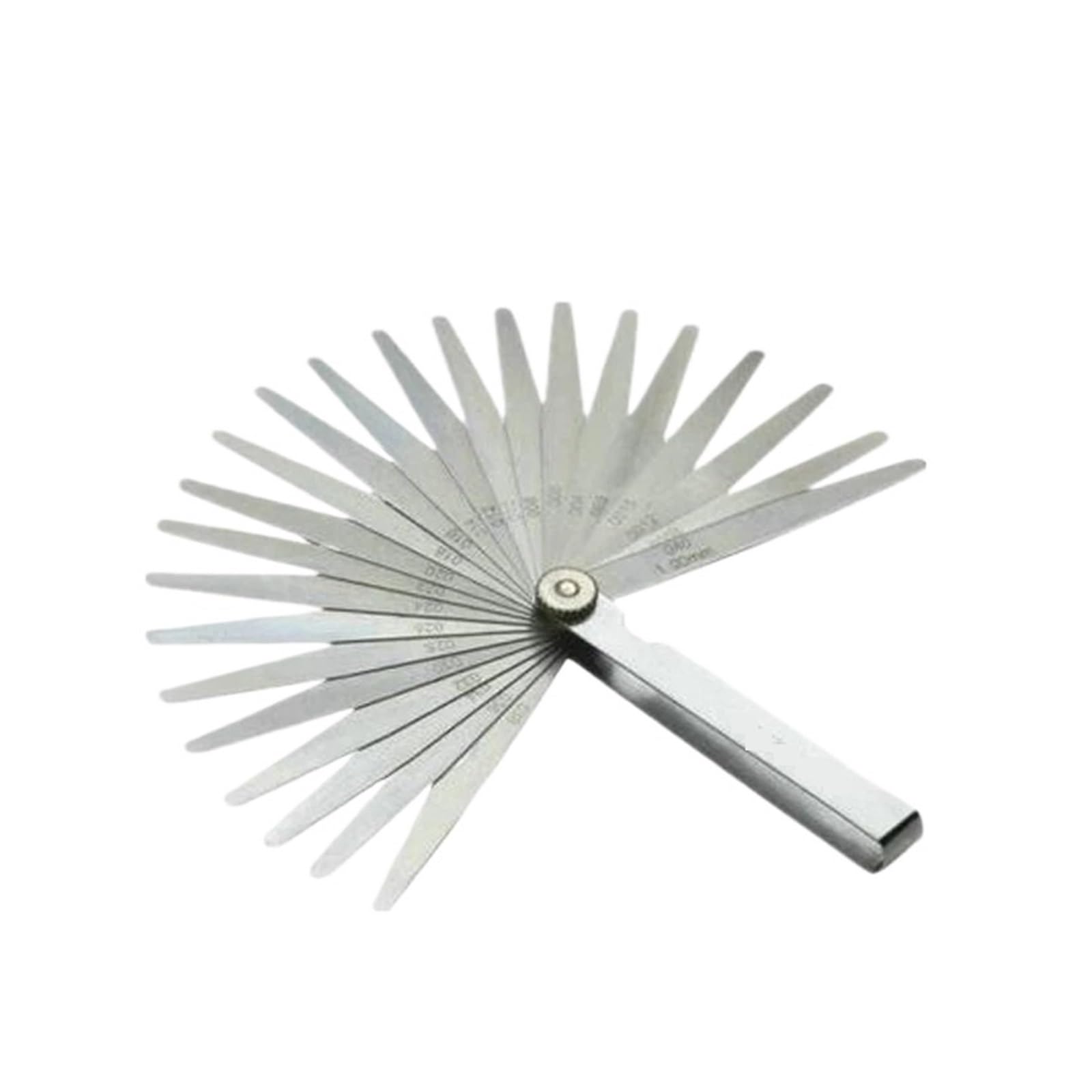 Gap metrico del misuratore delle Lame Gap di Spessore metrico in Acciaio Inossidabile con Resistenza dello spessimetro da 0,01 a 2 mm