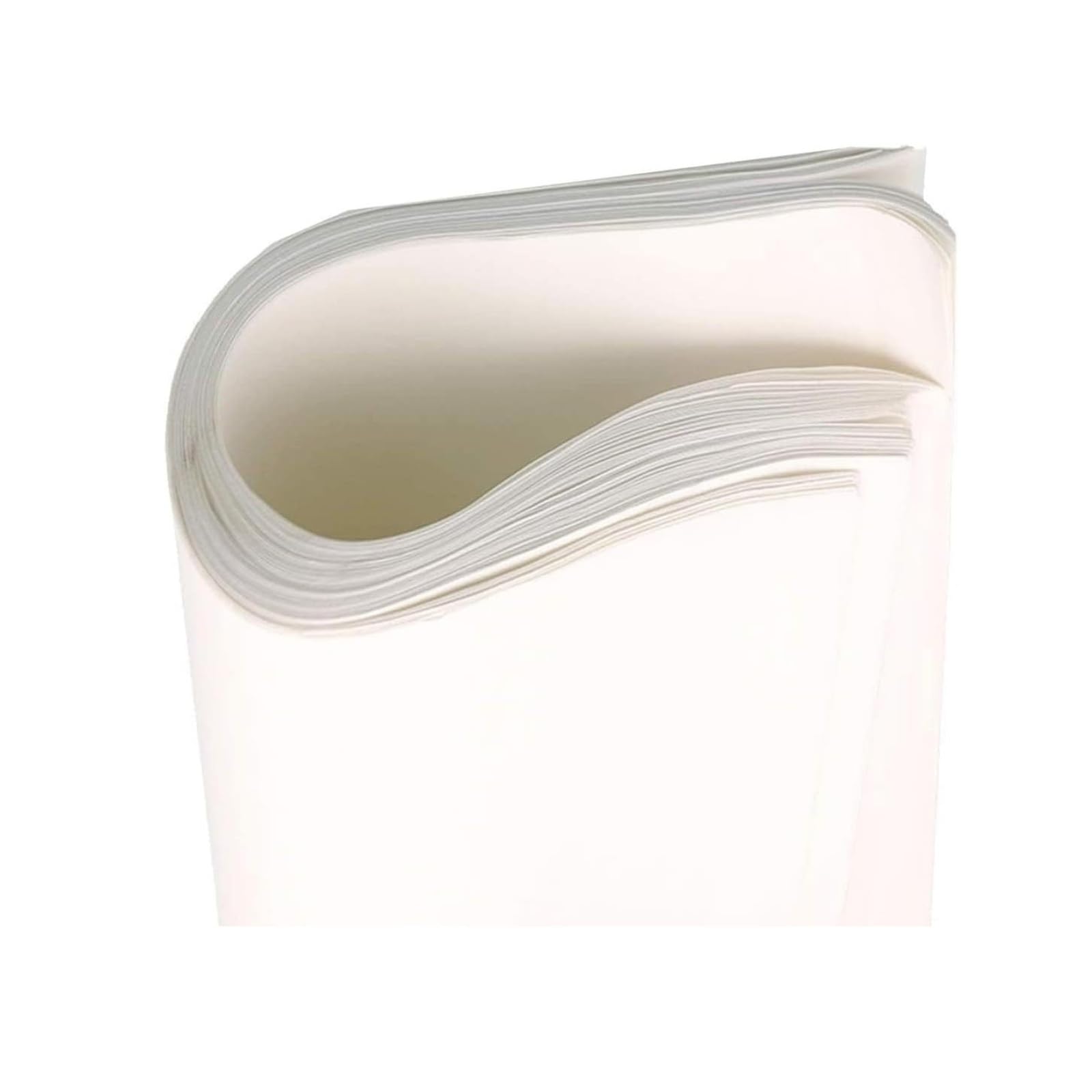 Papel de filtro cualitativo for uso en laboratorio - 100 unidades, filtración de velocidad media(40cmx50cm)