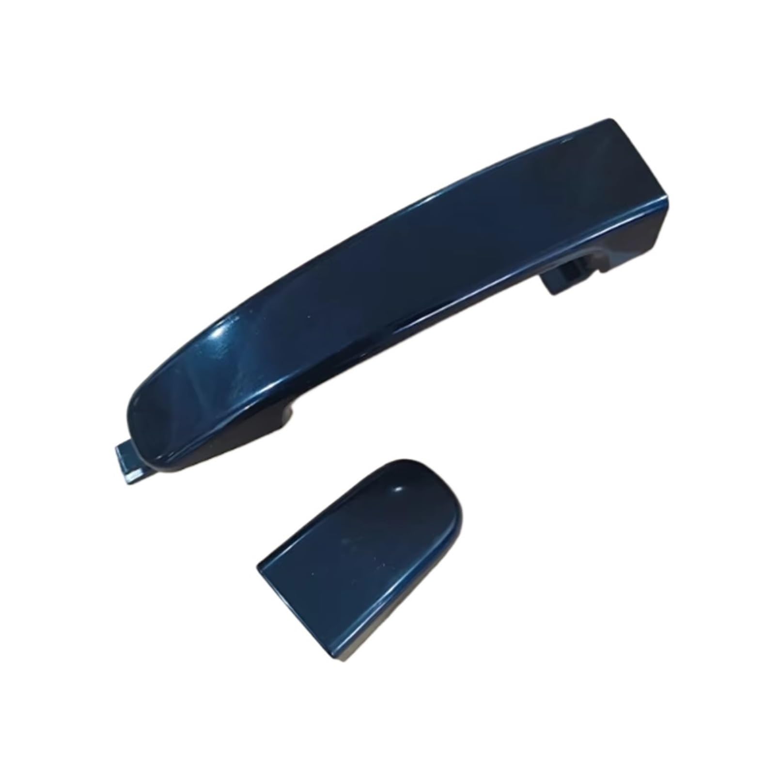 Vdifsvb for Ranger for Everest T6 T7 2012-2020 Chrome&Black with Cap Outer Exterior Door Handle Side Exterior Door Handle(Black,Front Left with Hole)