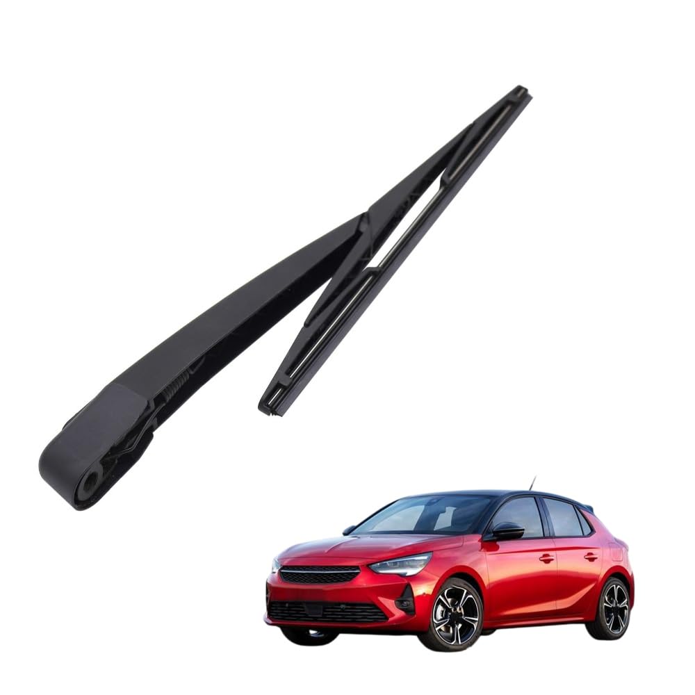 AMHVMU Rear Windscreen Wiper Blade Arm Set Fit For OPEL CORSA E 2014-