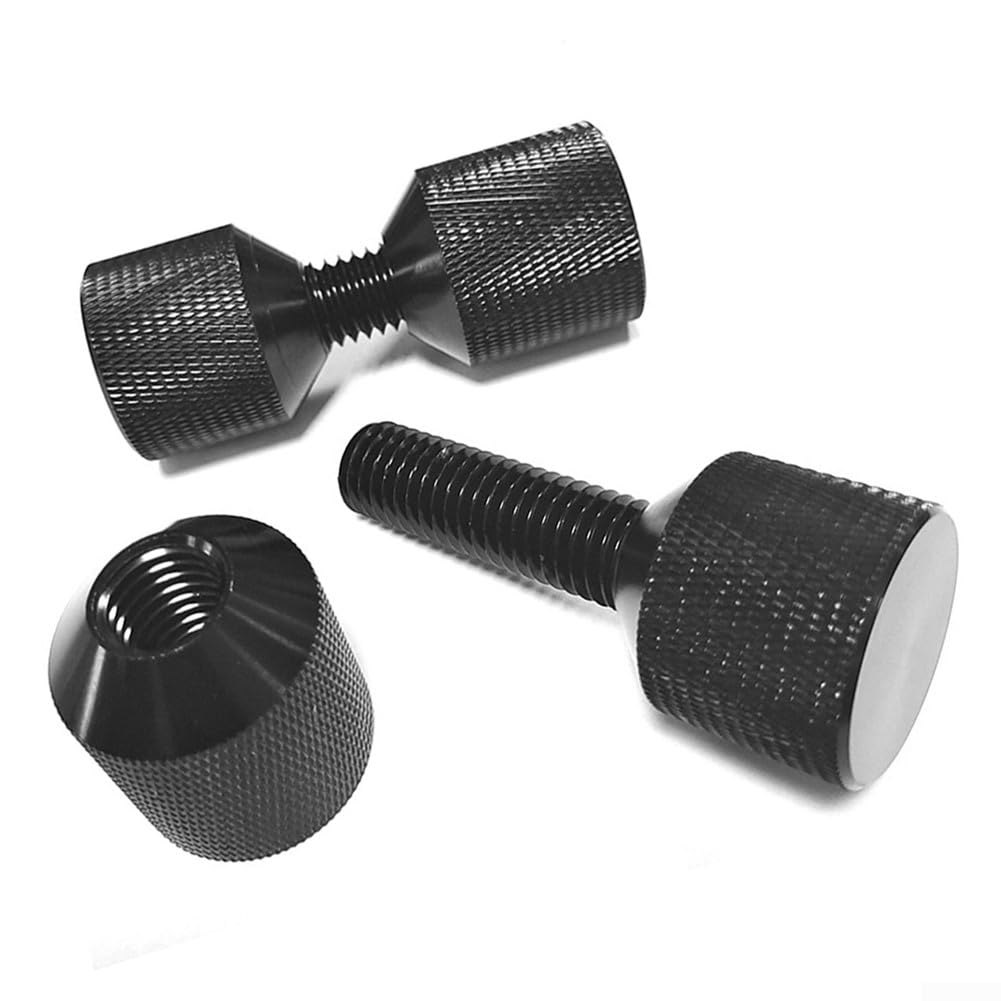 Outil d'alignement de bride en aluminium, design ergonomique, anodisé noir pour un alignement parfait des canalisations