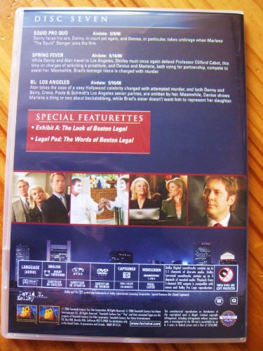 Boston Legal: Season 2 (7 Dvd) [Edizione: Regno
