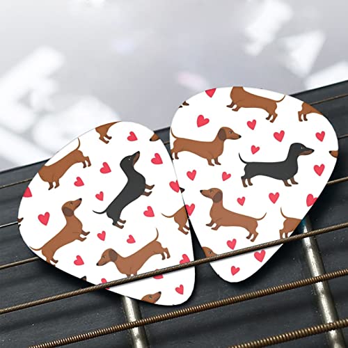 Lot de 12 médiators en forme de teckel romantique pour guitare électrique et basse dans une boîte - Les Beatles, Paul McCartney, John Lennon, RIngo Starr, George Harrison Lot de 12 médiators en forme de teckel romantique pour guitare électrique et basse dans une boîte – Image 8