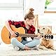 MOLZINY 2 Stück Knochen Stegeinlage Gitarre Brücke Sattel Knochen Sattel Set Gitarre Knochen Sattel Akustikgitarre Stegsattel aus Knochen für 6-saitige Folk Akustik Gitarre E-Gitarren-Knochensattel