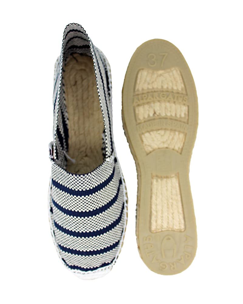 Espadrillas unisex con motivo a righe - realizzate a mano in Spagna