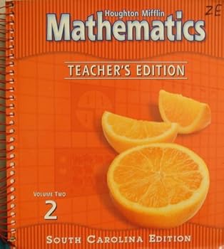 Spiral-bound HM Mathematics TE Grade 2 South Carolina Edition (volume 2) Book