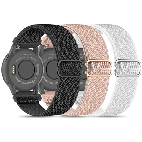 18mm/20mm/22mmK[~ohiC Garmin Venu 2s/ Venu 3S/Vivoactive 4s/Vivomove 3S/venu/venu sqΉ,X|[coh _炩 Xgbv TCY߉\ Xgbv Garm