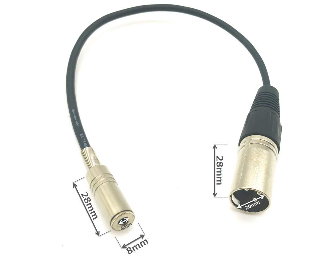 オンソ XLR オス-3.5mmモノプラグメス ヘッドフォンケーブル リケーブル Amazon | Rosebe マイクケーブルケーブル XLR 変換ケーブル 3.5mm