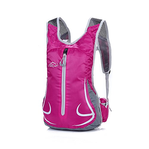 Skyrocket 15L hidratación Mochilas bicicletas con bolsa de 1 litro agua de la vejiga Ligera deportes al aire libre Senderismo Mochila Bolsas