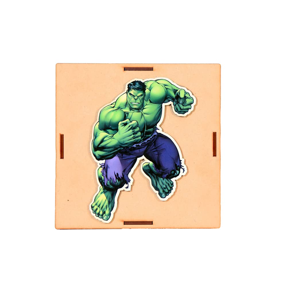 Craftkala Hulk Cartoon Piggy Bank | Square Shaped with Mini Screwed Lock | Handcrafted Piggy Bank | Children & Adults Gifts Ideas | Money Saving Coin Box (B0BZ4PG13Y) Amazon Price History, Amazon Price Tracker