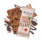 Mezcla Puff Crispy Protein Bars, Gluten Free & Vegan Protein Bars, 10g Protein, Alt for Crispy Rice Treat, Granola Bars & Breakfast Bars, Healthy Snacks for Adults (1 Count (Pack of 1), Hot Chocolate)