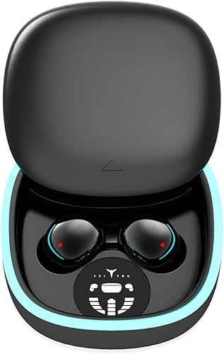 Audífonos para dormir, auriculares inalámbricos verdaderos, ultra mini Bluetooth 5.4 2025 para dormir de lado, auriculares estéreo de alta fidelidad