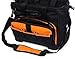 Internet's Best Soft Sided Tool Bag - 14 Inch - 16 Pockets - Wide Mouth Hard Base Tool Storage and Organizer Box