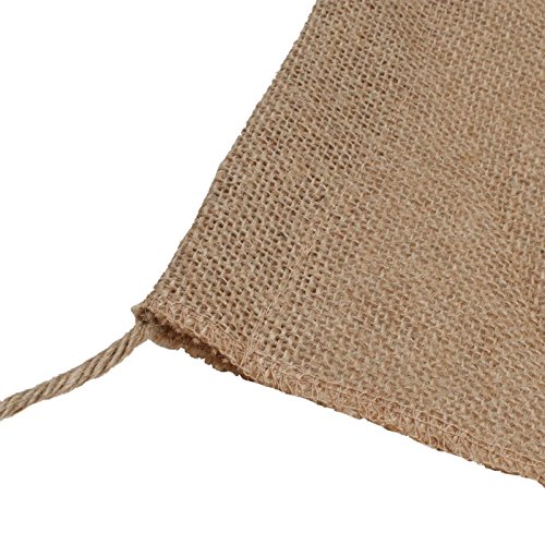 Vlovelife "Here Comes The Bride" Burlap Sign Wedding Banner With Rope Wedding Flag Bunting Banny Rustic Ceremony Flower Children Wedding Anniversary Backdrop - 20 X 15 Inch #TOP3