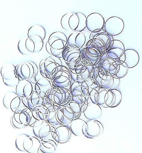 Spare Part 10000pcs/lot 12mm Chrome Plated Steel Round Rings,Bead Curtain Accessories Hanging Pendants Metal