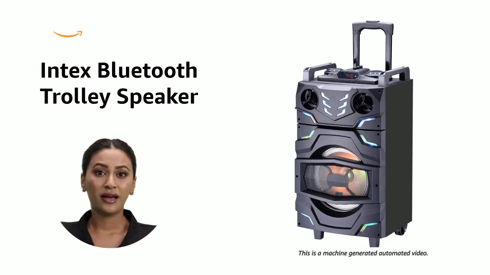 Intex Karaoke T 300 Tufb Intex Trolly Speaker Buy Intex T-300 TUFB