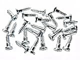 Retro-Motive Windshield or Rear Window Trim Molding Clip Screw-in Studs #4 x 3/8" (Qty.25) #117