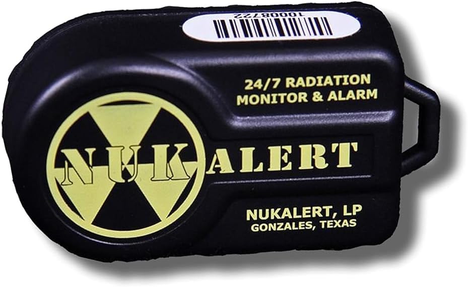 2 Set - NukAlertTM Nuclear Radiation Detector/Monitor (Keychain Attachable) Alarm