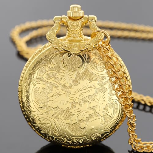 Image of Tiong Pocket Watch Hollow Tree of Life Design Roman Numerals Engraved Bible Verse Quartz Pocket Watch with Chain Custom Pocket Watch Birthday Gifts