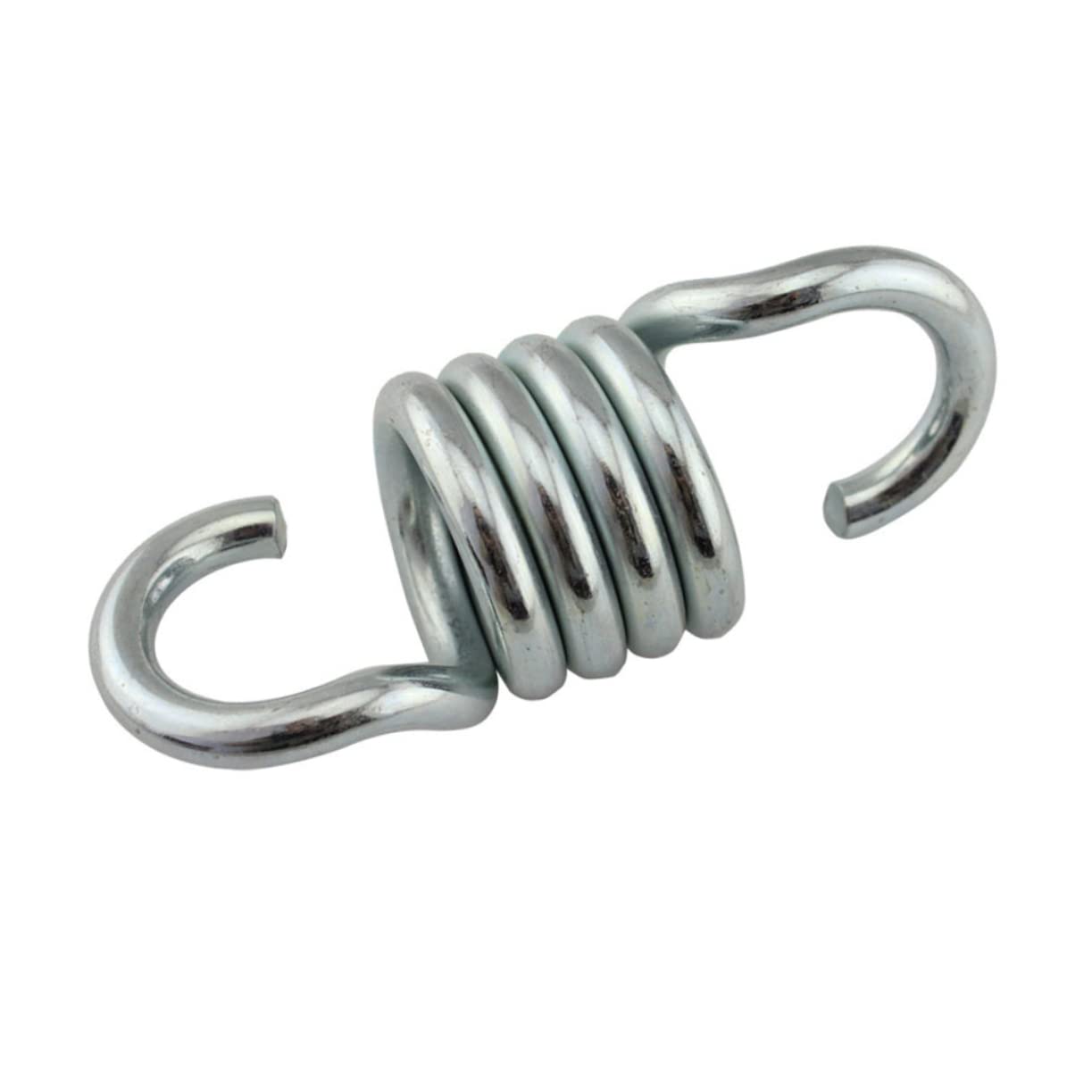 4 Piezas Silla Colgante Cesta Colgante Columpio Primavera Muelle De Columpio De Yoga Columpio De Primavera Ganchos De Hamaca para Soporte Suspensión Acero Galvanizado Exterior