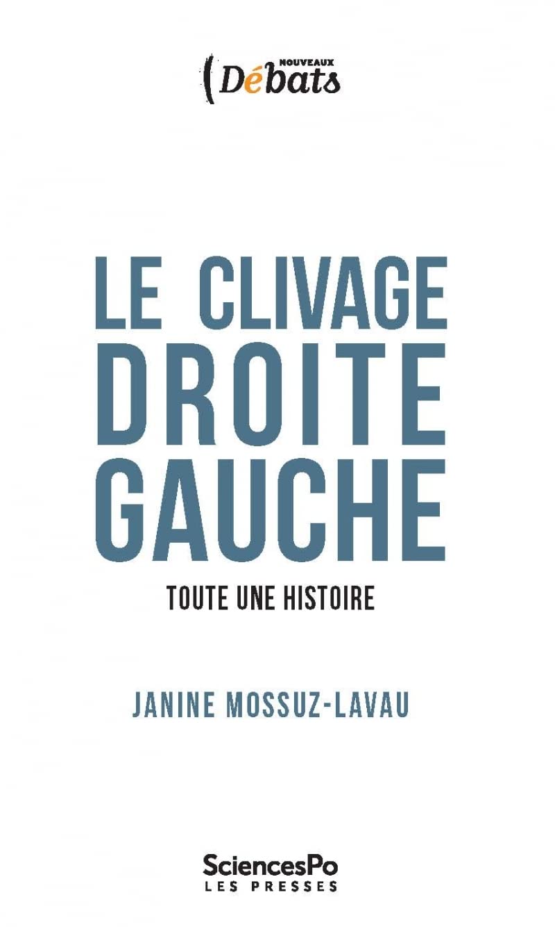 Le clivage droite-gauche - Toute une histoire