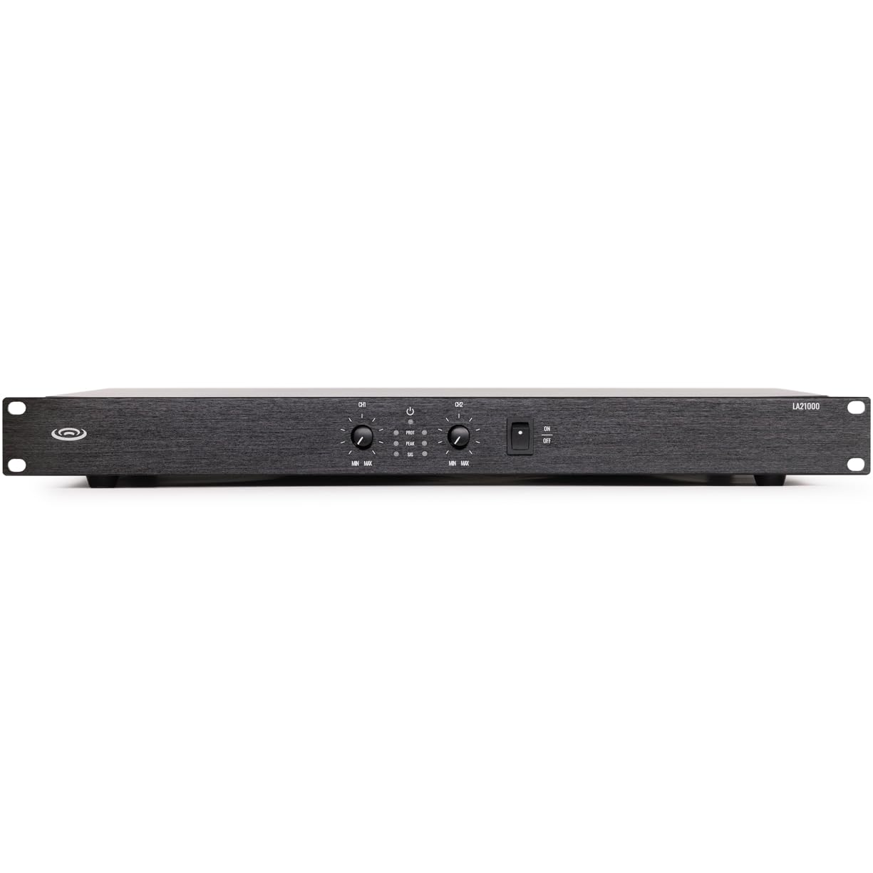 Pure Resonance Audio LA21000 2-Channel Class D Rack Mount Stereo Audio Power Amplifier - 1000Wx2 Stereo, 2000Wx2 Bridged, Cooling Fan, for Live Sound & Pro Audio