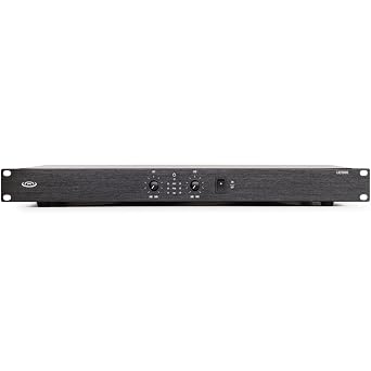 Pure Resonance Audio LA21000 2-Channel Class D Rack Mount Stereo Audio Power Amplifier - 1000Wx2 Stereo, 2000Wx2 Bridged, Cooling Fan, for Live Sound & Pro Audio