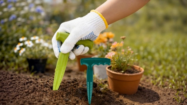 Kit de herramientas para plantar semillas 17 piezas miniatura 7